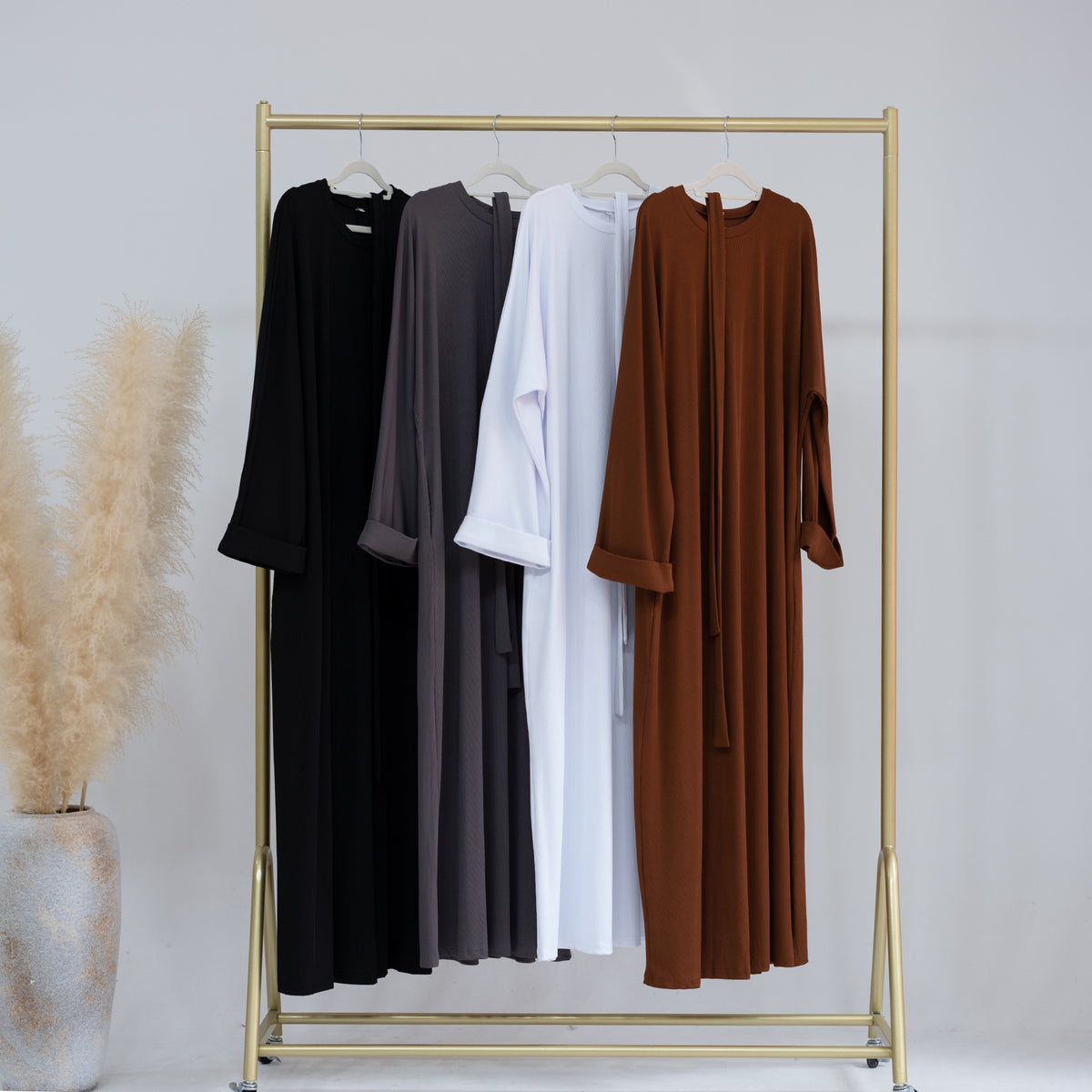 LR657 AliExpress Amazon Middle East Dubai Turkey Autumn and Winter Daily Dresses - MinYang Fashion Apparel Accessory Manufacturer