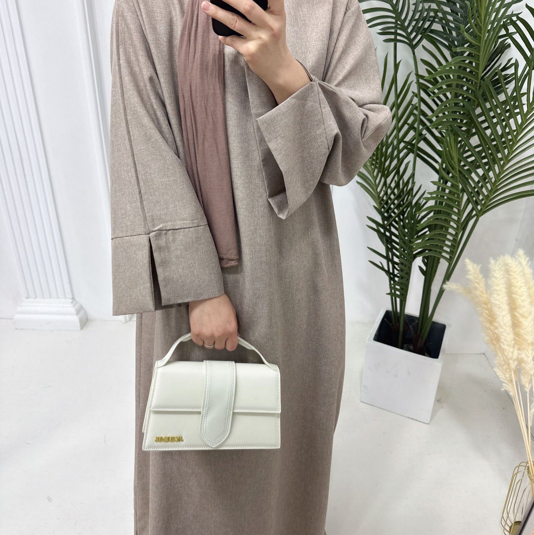 LR715 AliExpress Dubai Middle East Turkish Loose Plus Size Elegant Dress Robe - MinYang Fashion Apparel Accessory Manufacturer