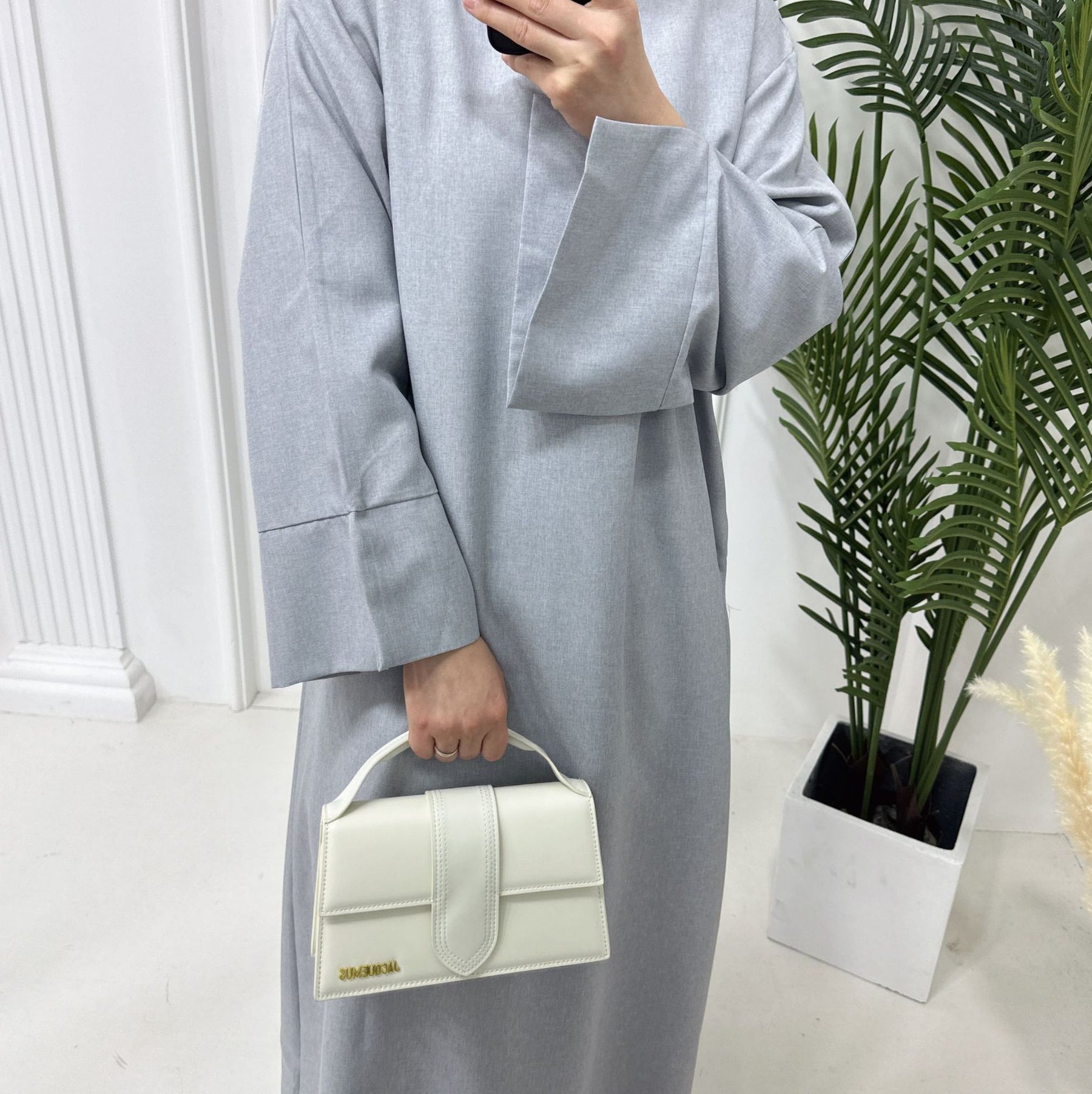LR715 AliExpress Dubai Middle East Turkish Loose Plus Size Elegant Dress Robe - MinYang Fashion Apparel Accessory Manufacturer