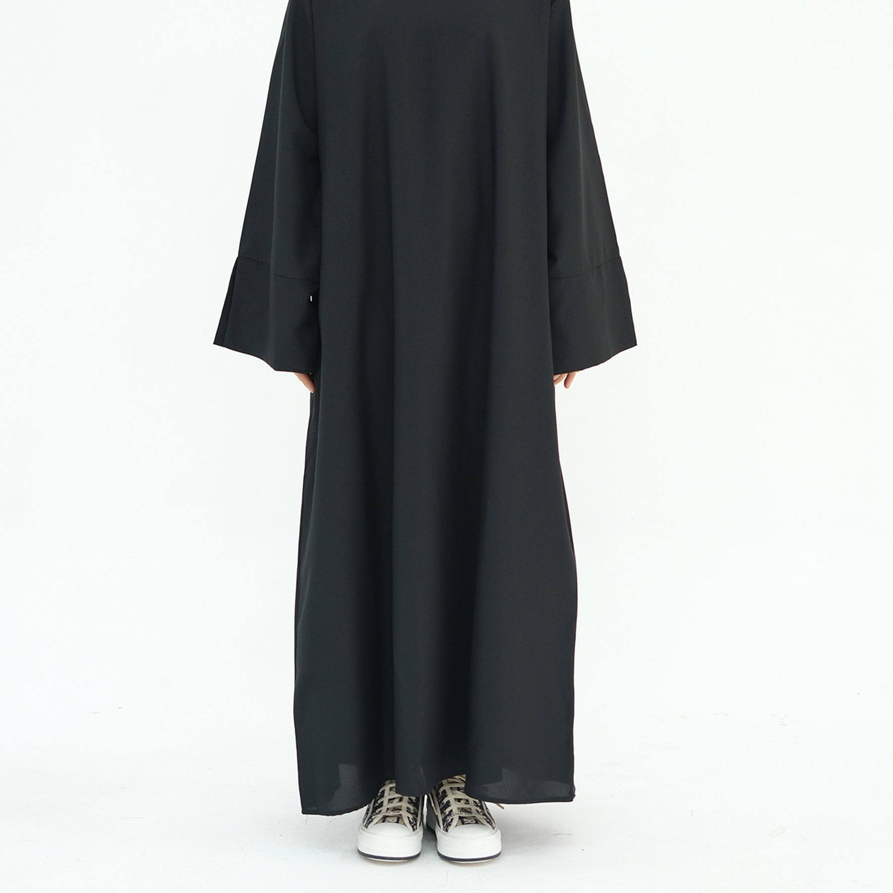 LR715 AliExpress Dubai Middle East Turkish Loose Plus Size Elegant Dress Robe - MinYang Fashion Apparel Accessory Manufacturer