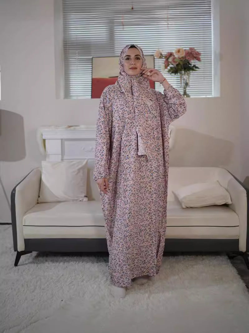 38 Middle Eastern Islamic women's robes large size Muslim prayer clothes abaya Dresses/gowns prayer set