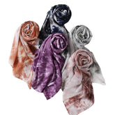 MSL212 printed scarf pearl chiffon hijab - MinYang Fashion Apparel Accessory Manufacturer