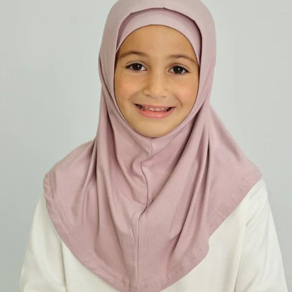 HY002 New 2 piece elegant children's hijab child - MinYang Fashion Apparel Accessory Manufacturer