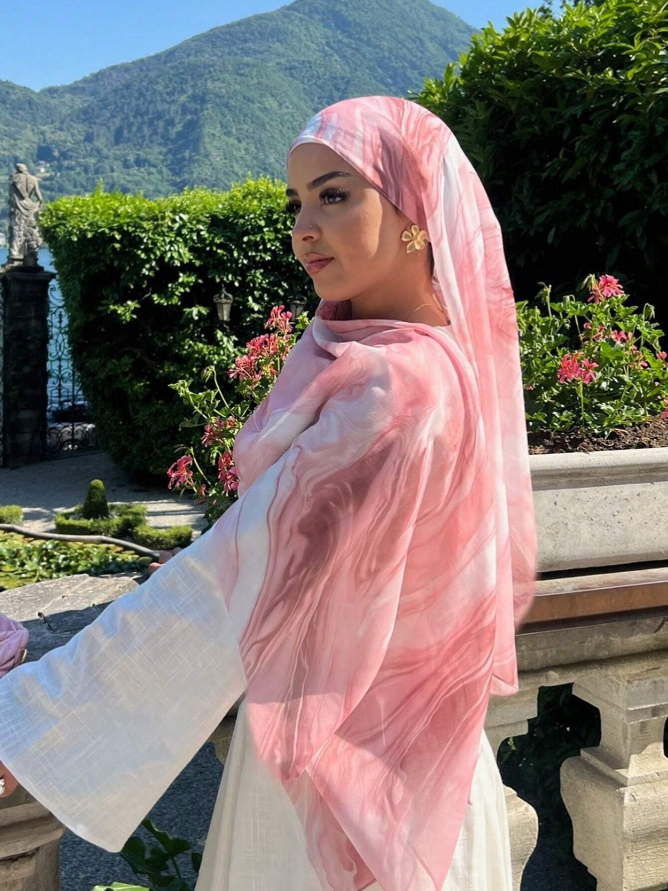Bufanda/hijab con estampado modal de moda MYM17