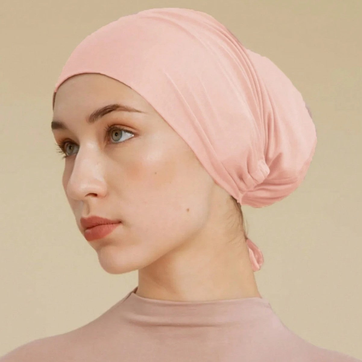 QD037 Modal cotton drawstring bottoming hat cap - MinYang Fashion Apparel Accessory Manufacturer