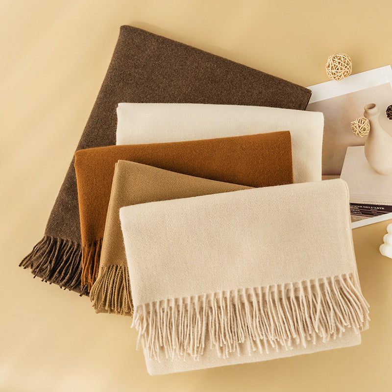 FH24-5889 All-match faux cashmere scarf winter scarf scarf