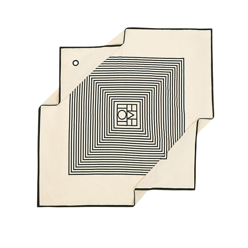 88*88 Nordic tot Savis mulberry silk scarf - MinYang Fashion Apparel Accessory Manufacturer