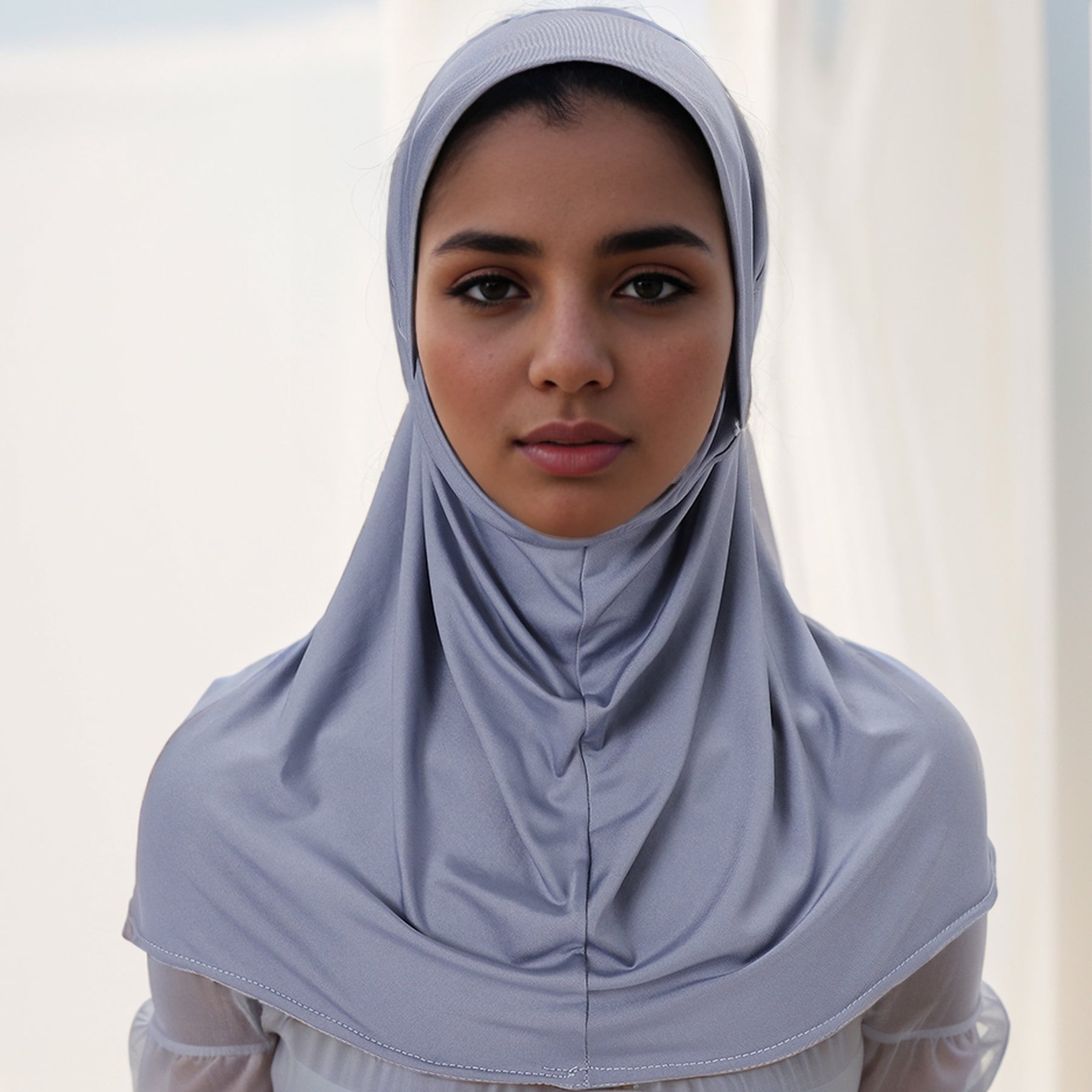 MSL306 plain under cap instant hijab - MinYang Fashion Apparel Accessory Manufacturer