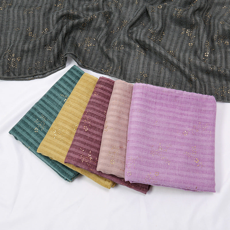 VS784 Popular solid color women's headscarf long scarf - MinYang Fashion Apparel Accessory Manufacturer