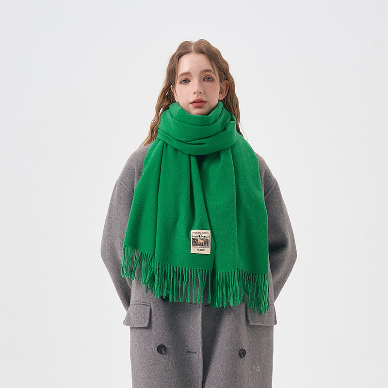 2023-8-04 39colors plain winter scarf - MinYang Fashion Apparel Accessory Manufacturer