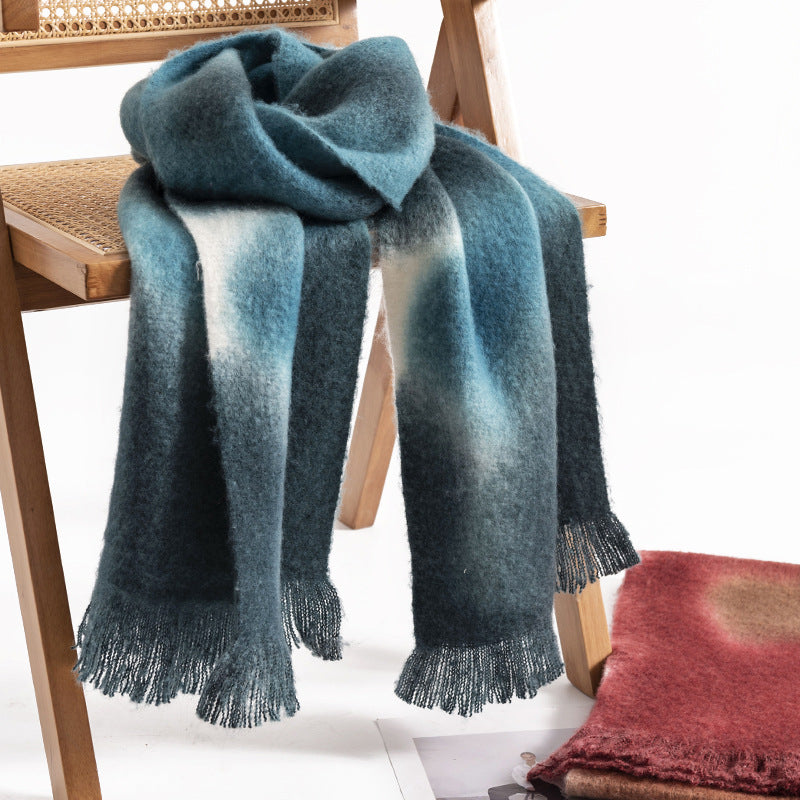 FH23-5437 thick winter scarf - MinYang Fashion Apparel Accessory Manufacturer