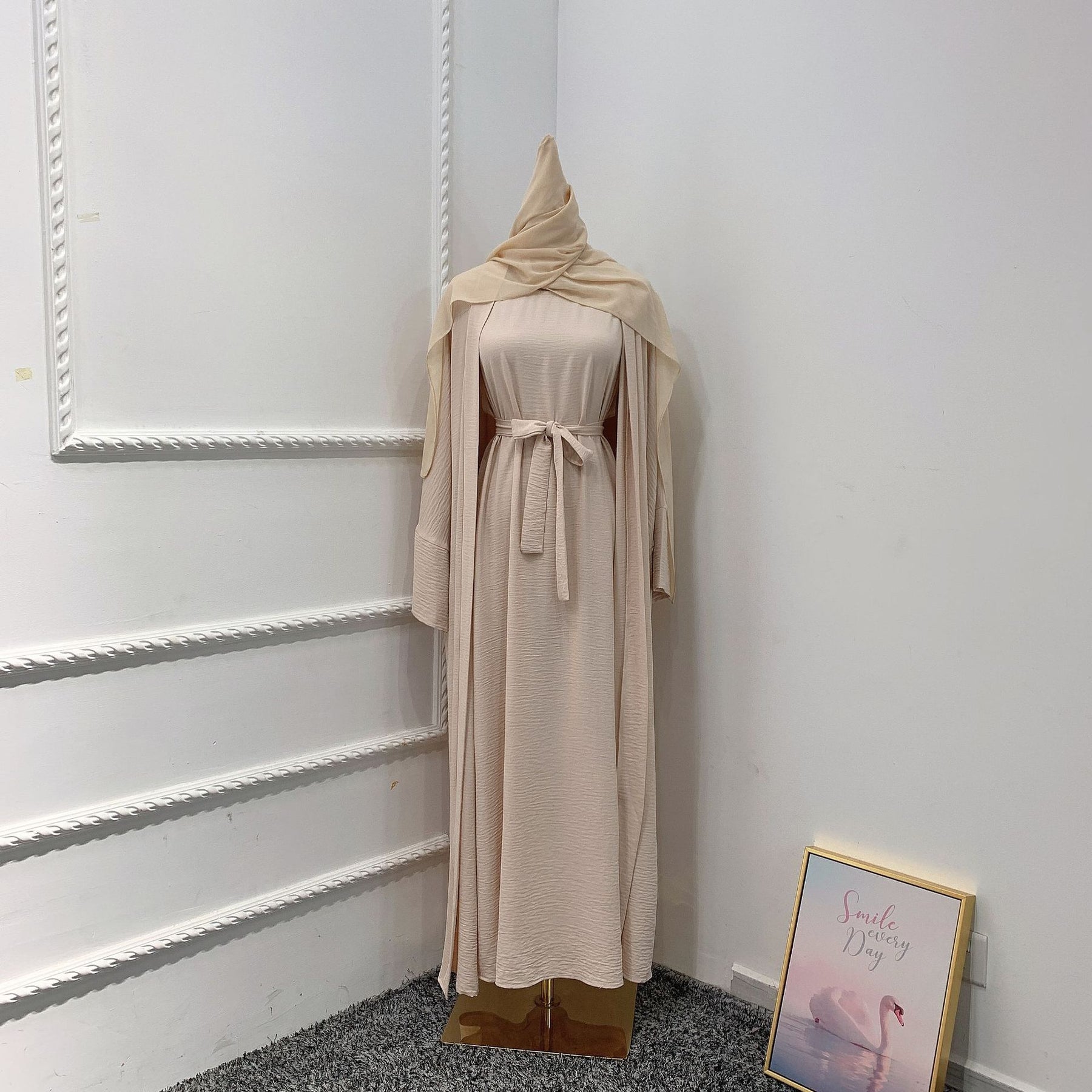LR480 Turkey Dubai Solid Color Two Piece Suit