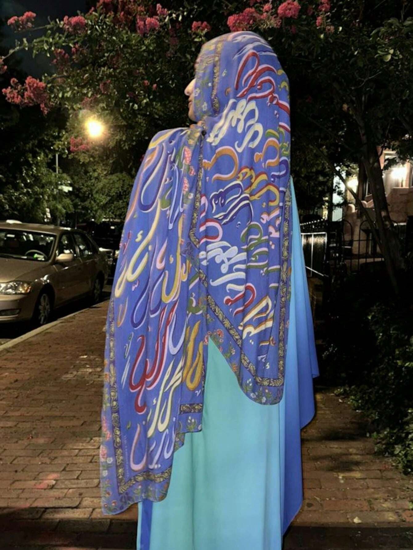 MYM05 Modal camouflage print hijab - MinYang Fashion Apparel Accessory Manufacturer