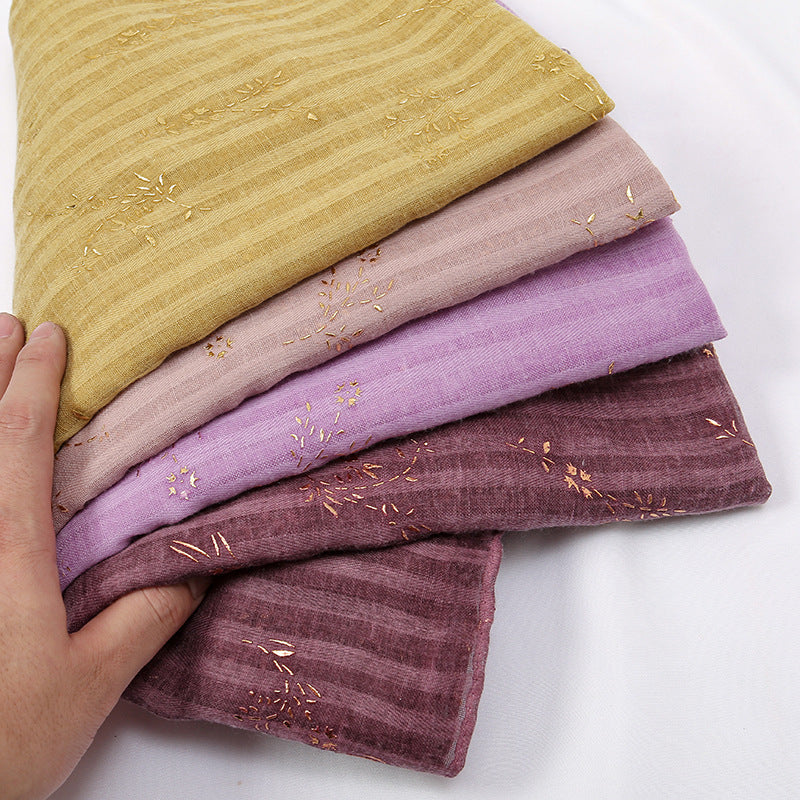 VS784 Popular solid color women's headscarf long scarf - MinYang Fashion Apparel Accessory Manufacturer