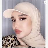 JM08  Sunscreen Shawl Headscarf New Pearl Chiffon Hat - MinYang Fashion Apparel Accessory Manufacturer