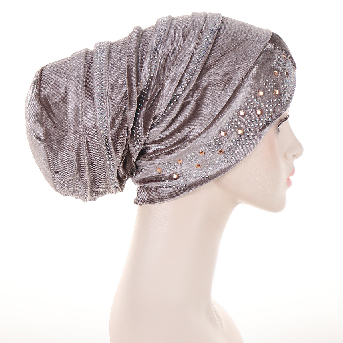 Sombrero turbante hijab de moda M01