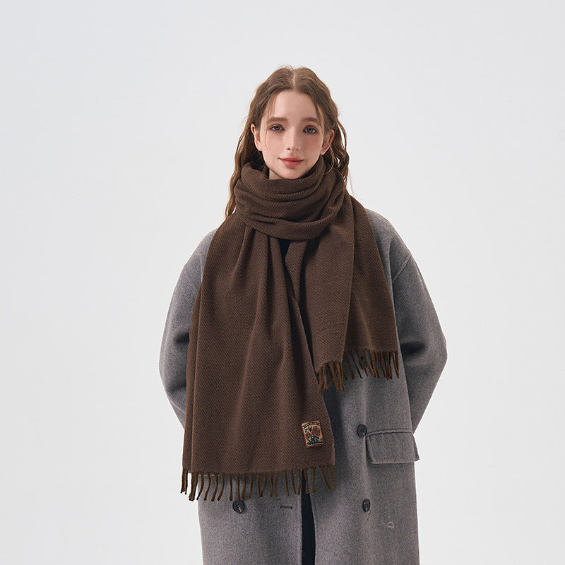2023-08-03 plain winter scarf - MinYang Fashion Apparel Accessory Manufacturer