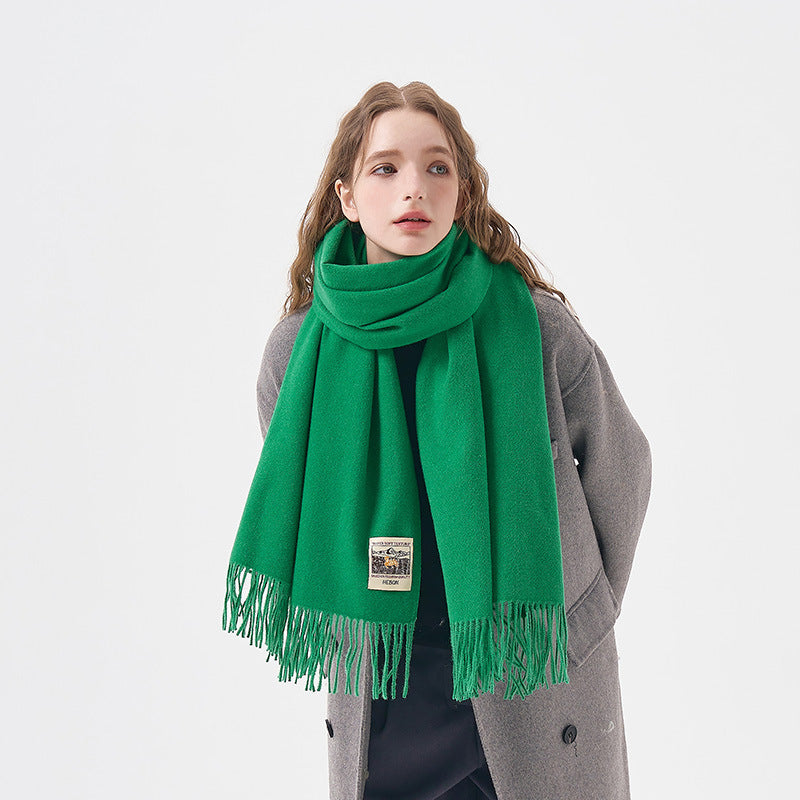 2023-8-04 39colors plain winter scarf - MinYang Fashion Apparel Accessory Manufacturer