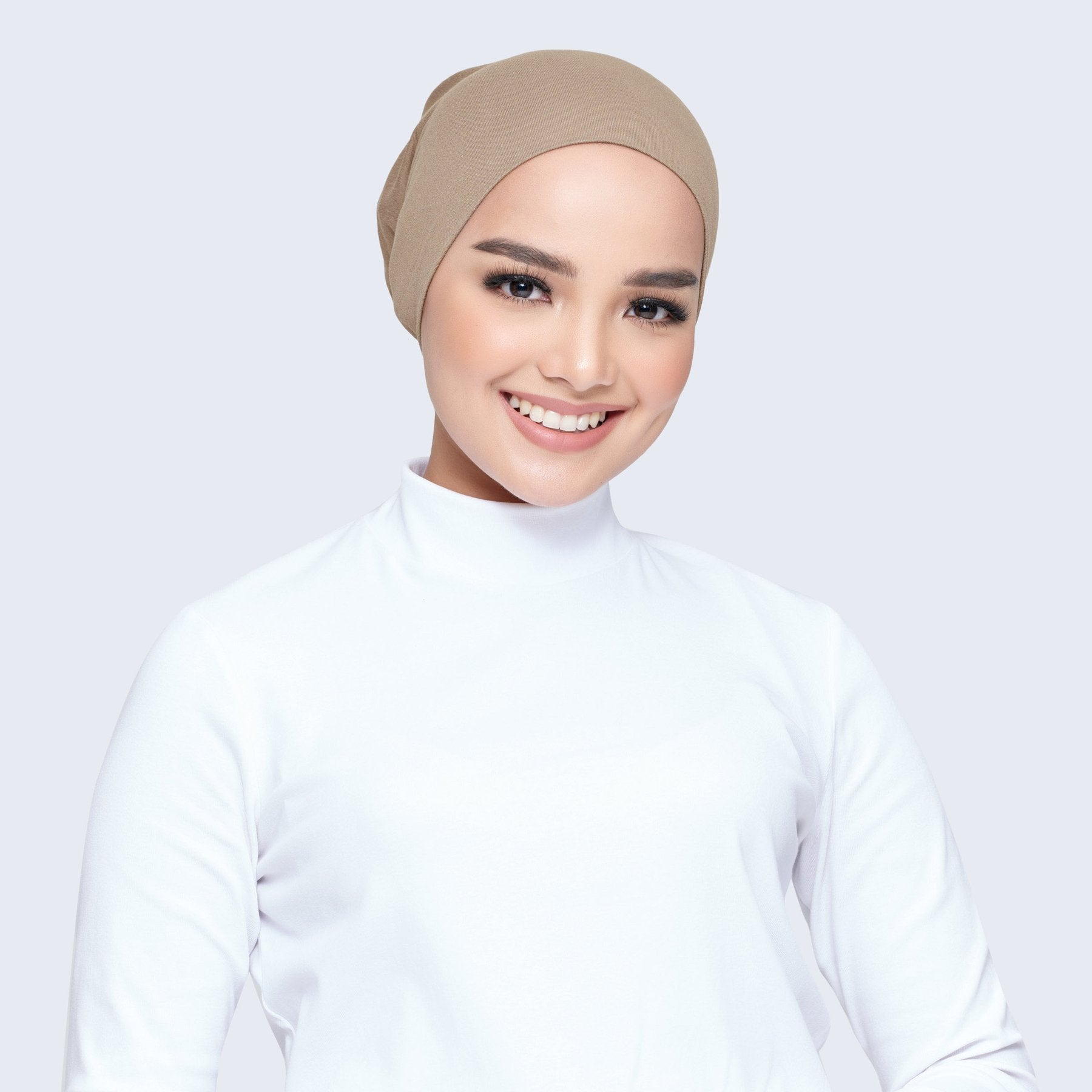 WJA351 Modal elastic adjustable solid color small hat cap - MinYang Fashion Apparel Accessory Manufacturer