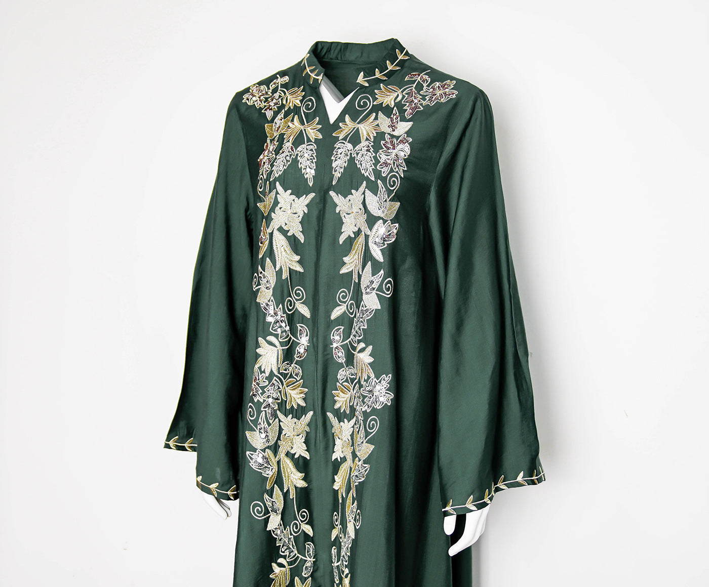 SMT008 Robe women's abaya embroidered dress evening dress abaya Dresses/gowns