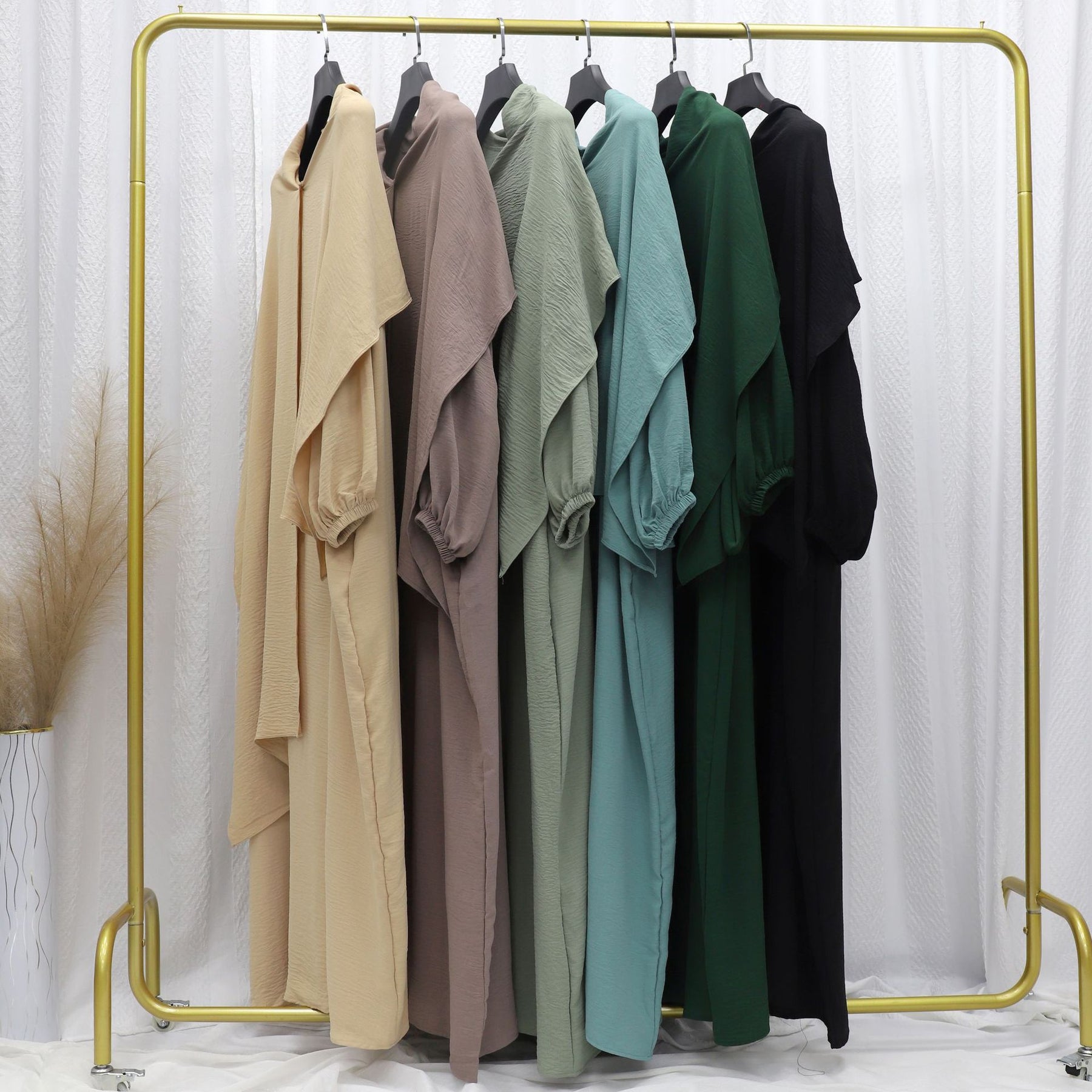 LN737 New Style Turban Dress abaya