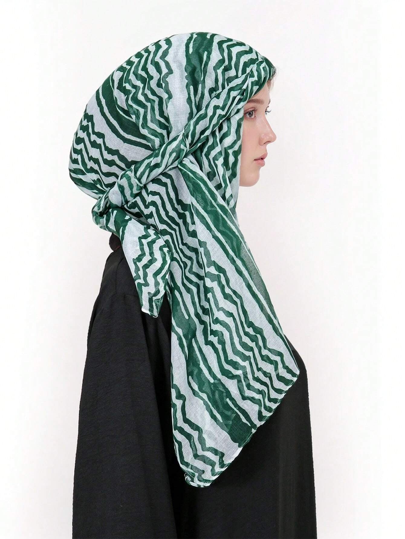 MYM08 Wavy Modal Scarf/hijab - MinYang Fashion Apparel Accessory Manufacturer