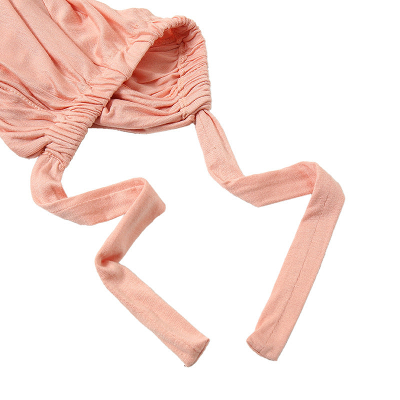 MSL010 Elastic tie hijab chemotherapy cap
