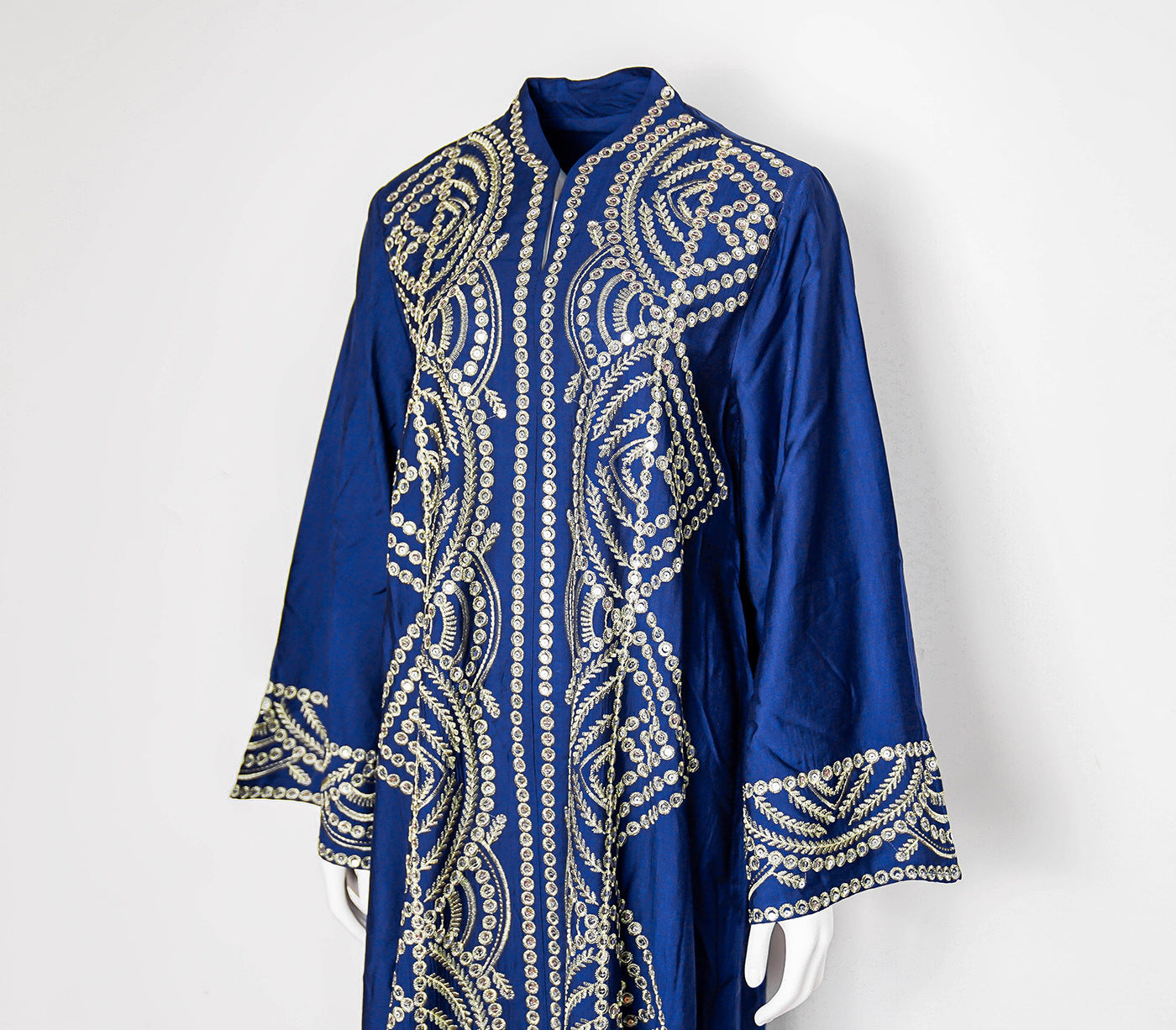 SMT014 Women's evening dress Muslim women's robe sequin embroidery abaya wholesale abaya Dresses/gowns
