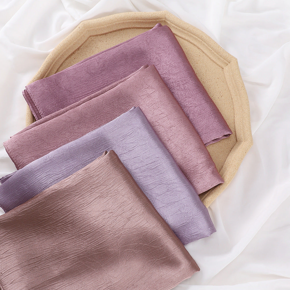 MSL312 tudung sutera satin plain