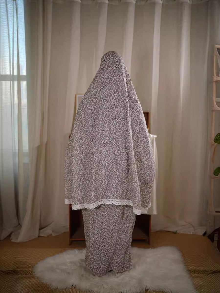 49 Cross-border Middle Eastern Muslim women's suits for worship abaya Dresses/gowns prayer set