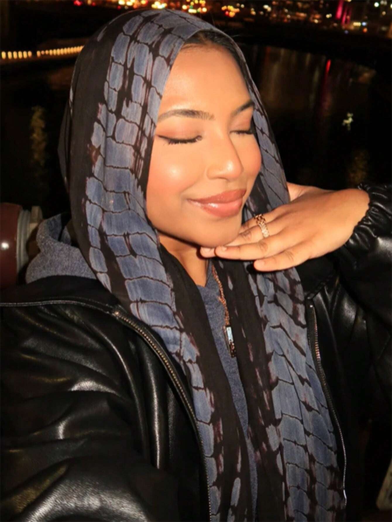 MYM26 Women's Fashion Modal Printed Scarf/hijab - MinYang Fashion Apparel Accessory Manufacturer