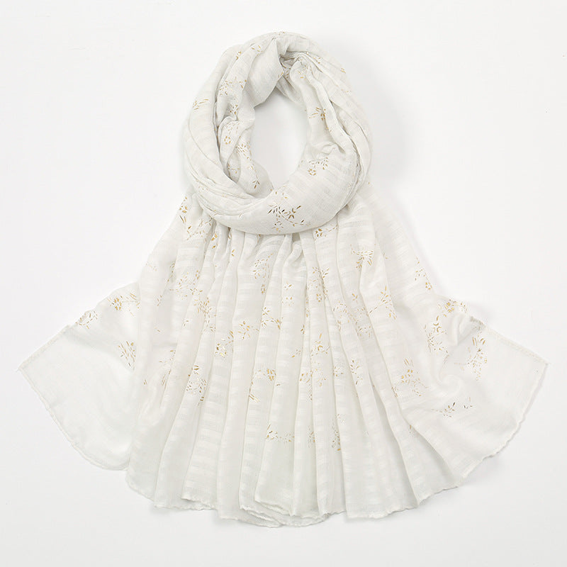 VS784 Popular solid color women's headscarf long scarf - MinYang Fashion Apparel Accessory Manufacturer