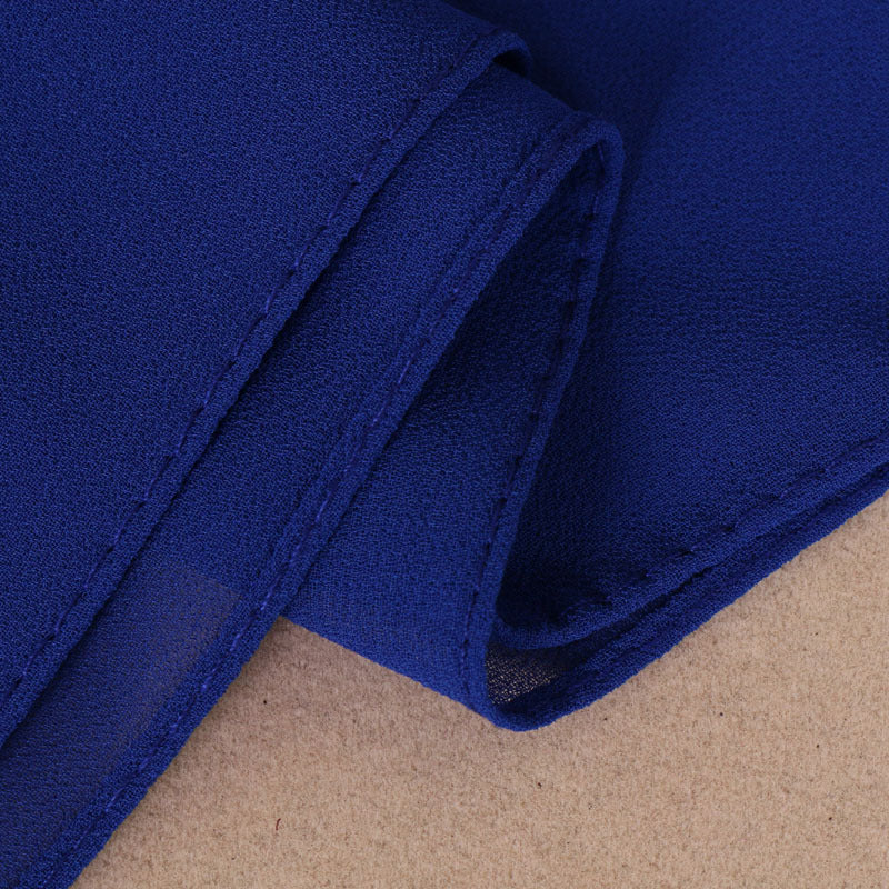YW58 115*115 plain chiffon kerchief hijab