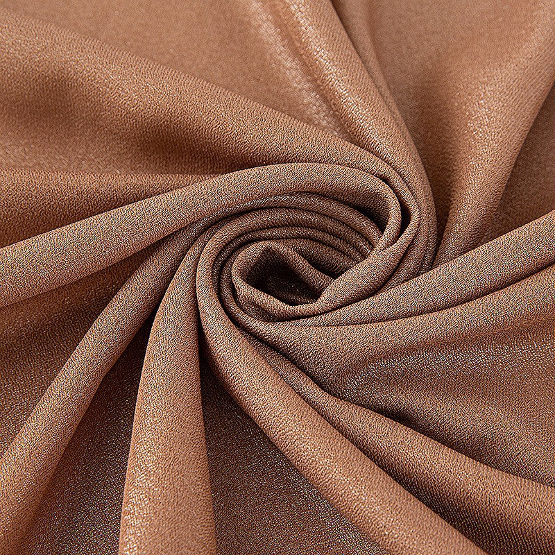 WJA123 plain chiffon Silver hot stamping hijab scarf - MinYang Fashion Apparel Accessory Manufacturer