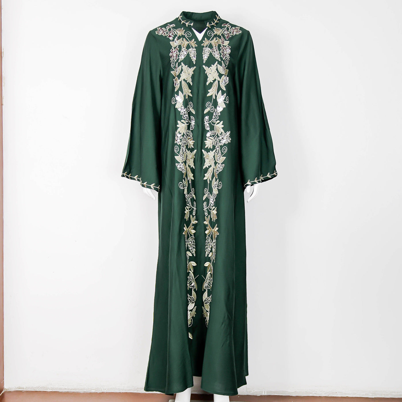 SMT008 Robe women's abaya embroidered dress evening dress abaya Dresses/gowns