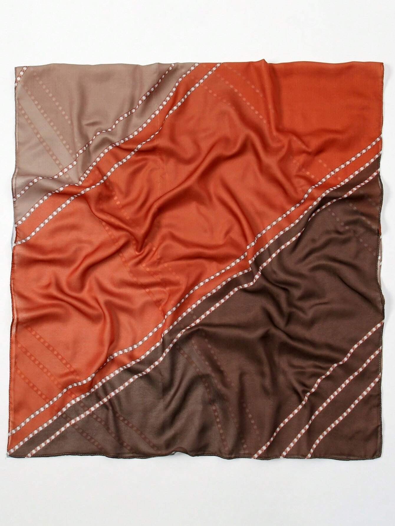 MYM09 Modal splicing print hijab - MinYang Fashion Apparel Accessory Manufacturer