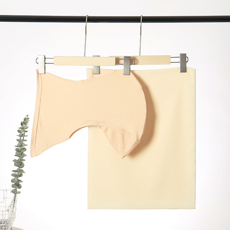 YW240 plain chiffon hijab with undercap jersey