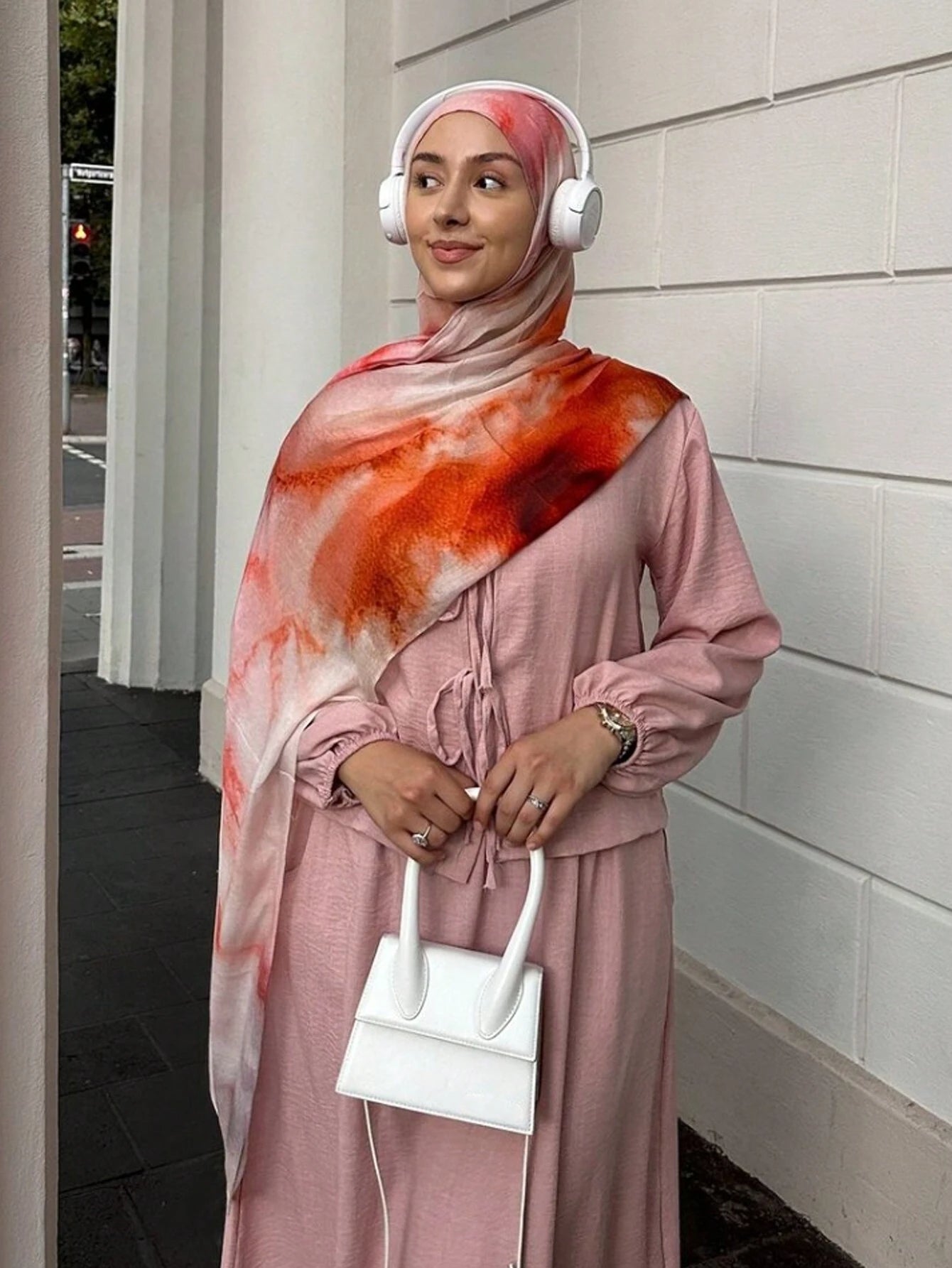 Bufanda/hijab con estampado modal de moda MYM17