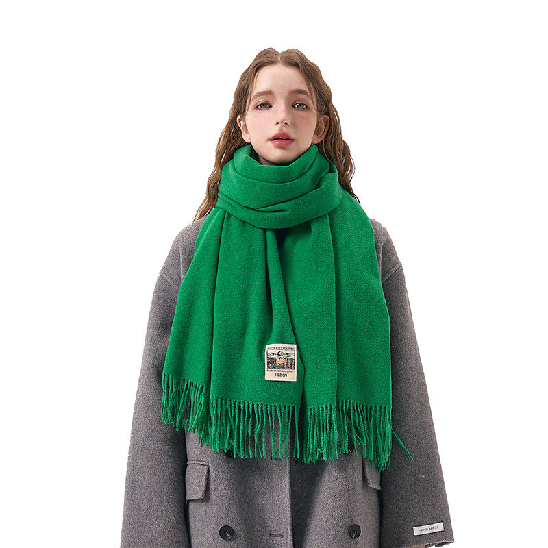 2023-8-04 39colors plain winter scarf - MinYang Fashion Apparel Accessory Manufacturer