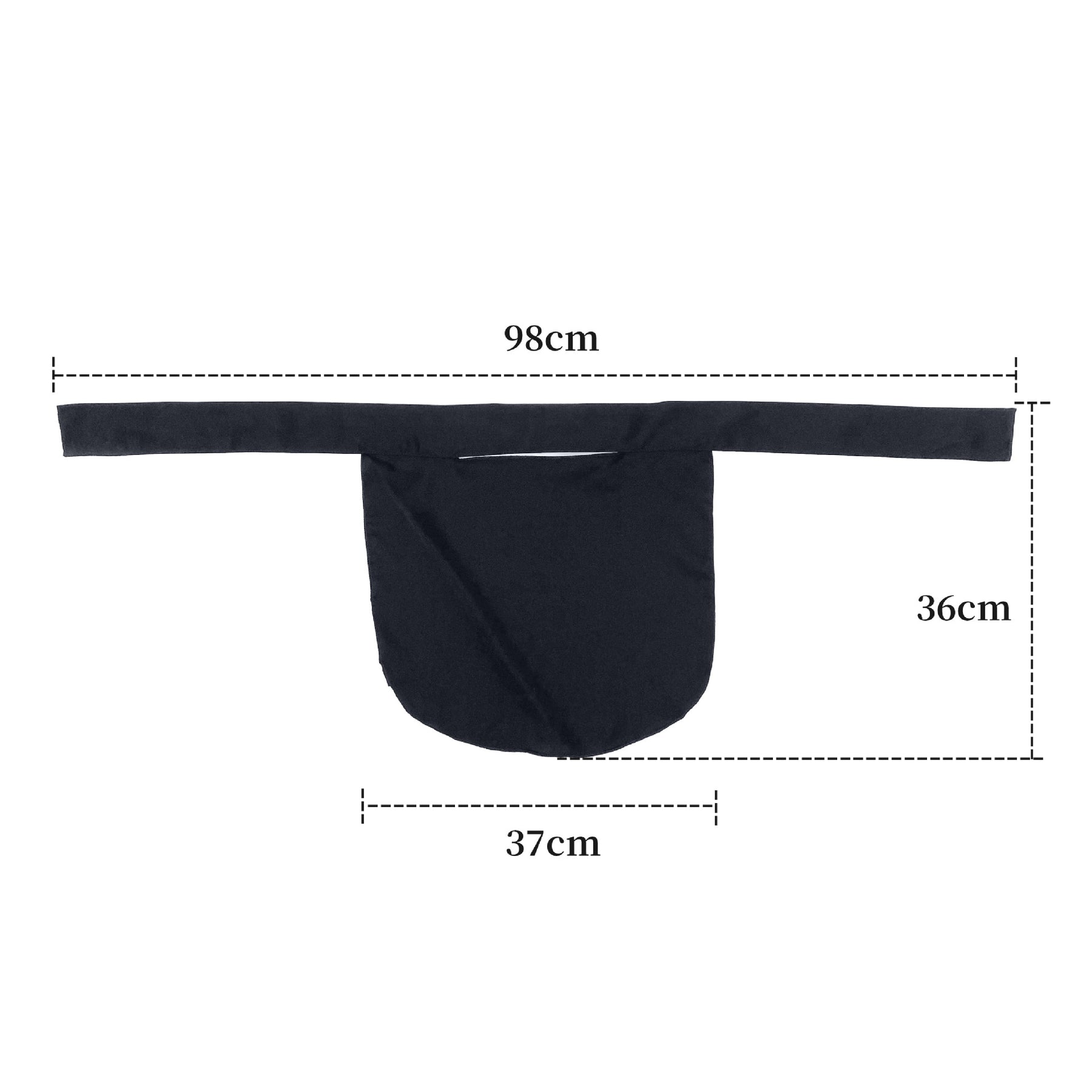 NA16-012 Black lace-up sun mask and hijab cap 2 pieces minimum order