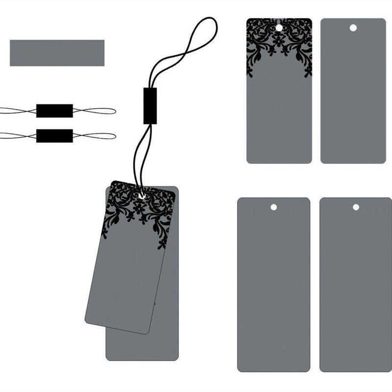 002 Custom label opp bag sewing label paper tag make your own hijab - MOQ:500 - MinYang Fashion Apparel Accessory Manufacturer