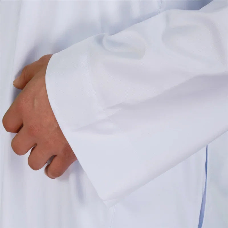 FN10-ZJ230182 Men's solid color robe dress - MinYang Fashion Apparel Accessory Manufacturer