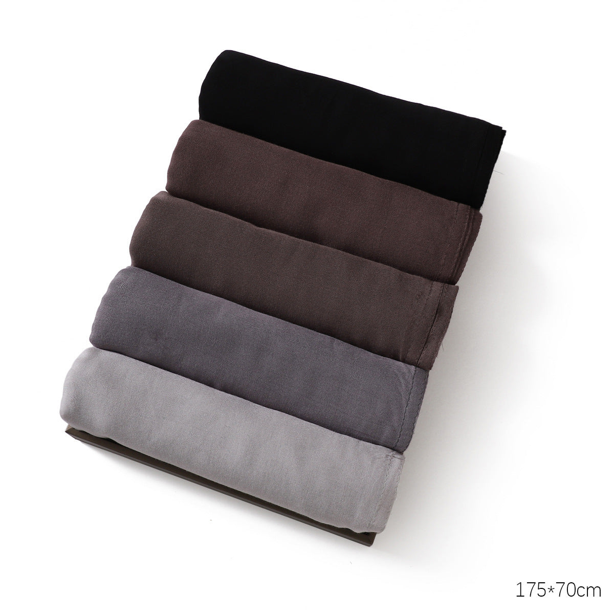 YZ228 High Quality Modal Scarf Shawl Small Size Solid Color Headband