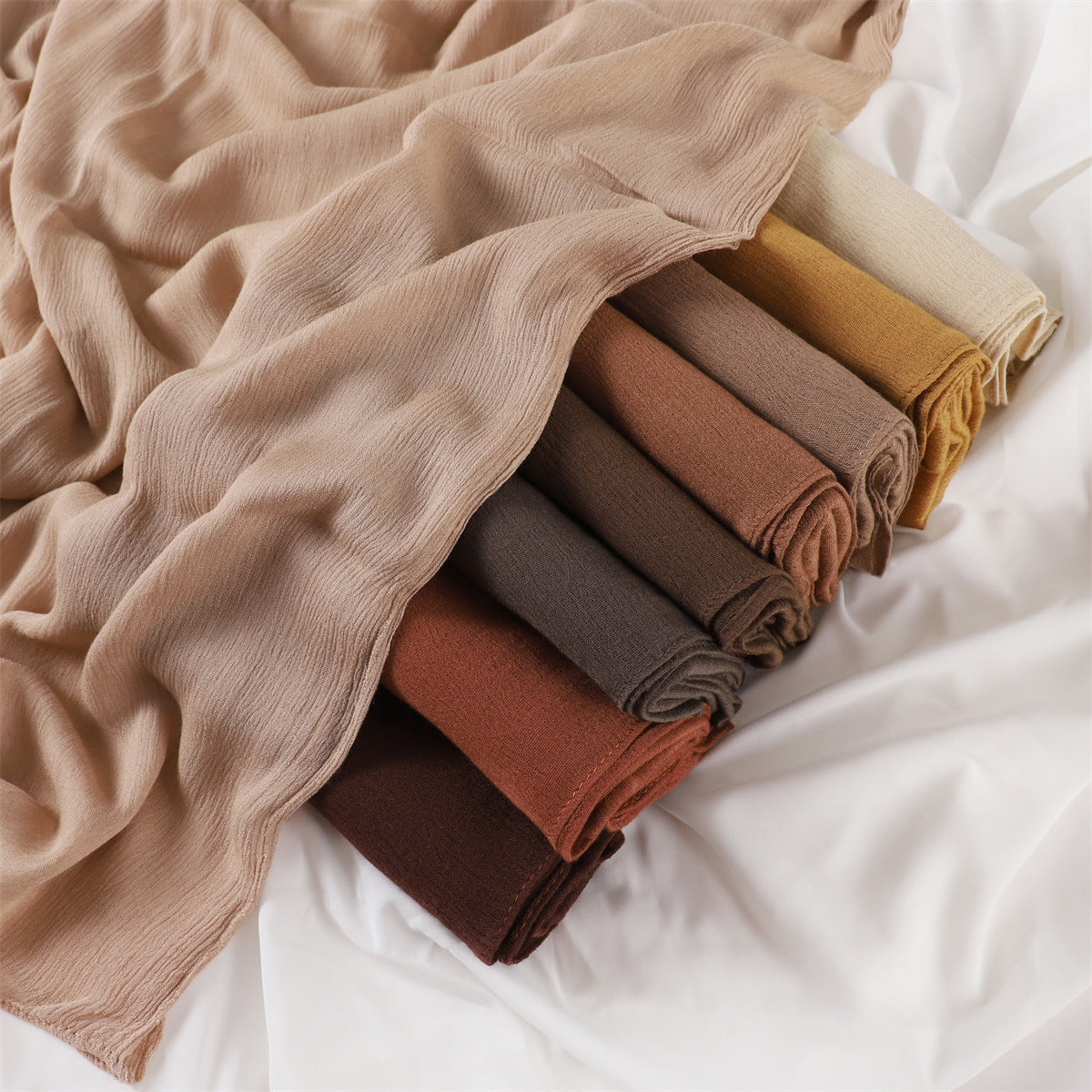 YZ201 Solid color shawl modal scarf - MinYang Fashion Apparel Accessory Manufacturer