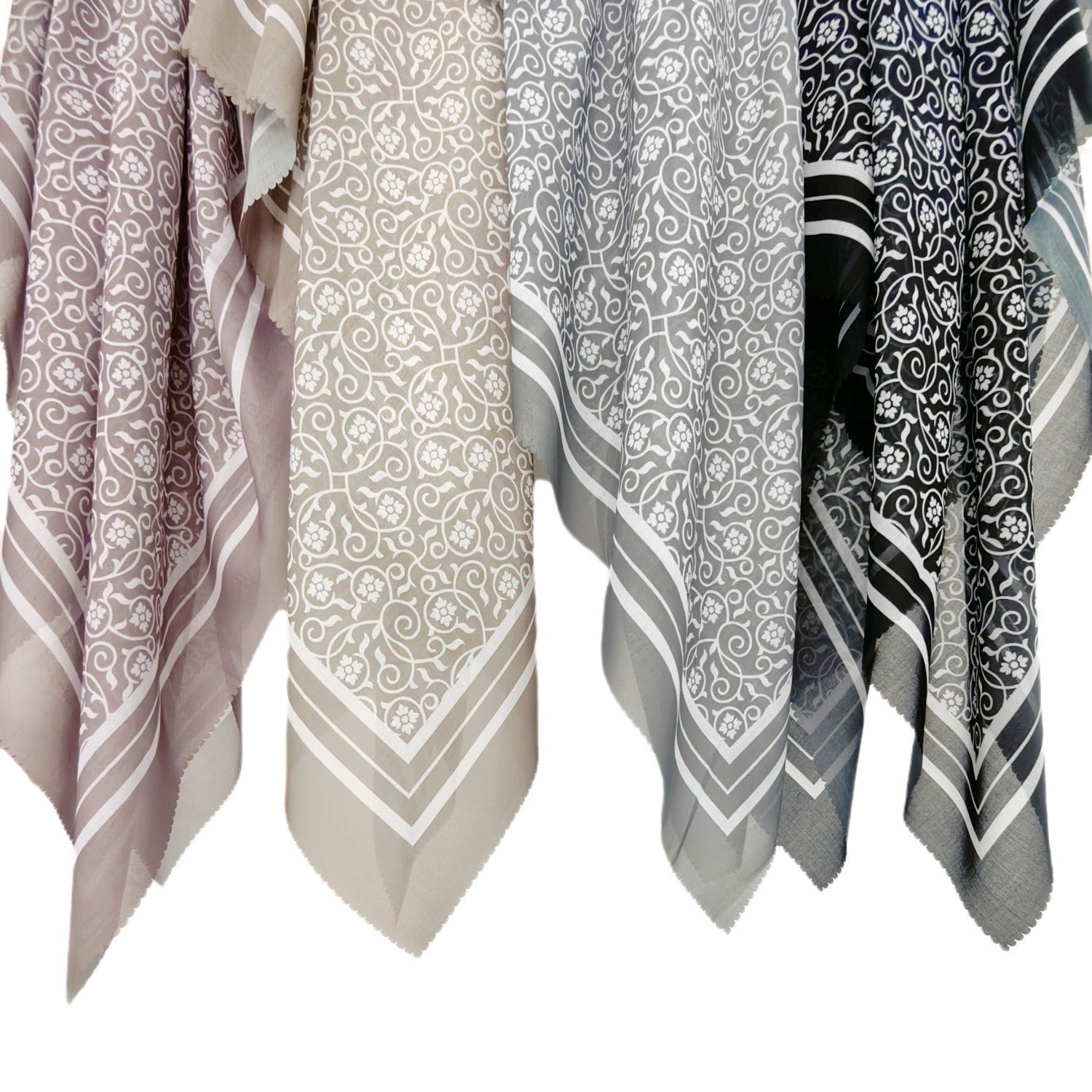 WJA276 Square scarf classic lace fashion scarf headscarf shawl