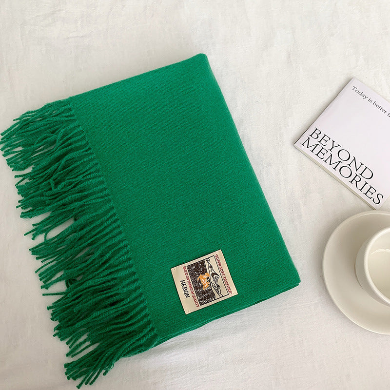 2023-8-04 39colors plain winter scarf - MinYang Fashion Apparel Accessory Manufacturer
