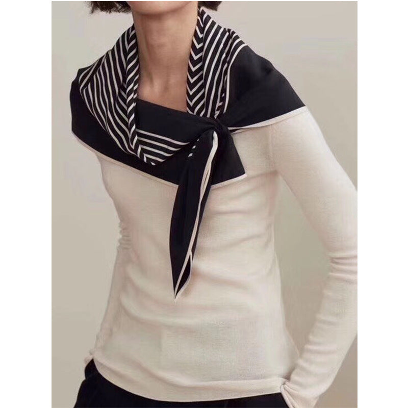 88*88 Nordic tot Savis mulberry silk scarf - MinYang Fashion Apparel Accessory Manufacturer