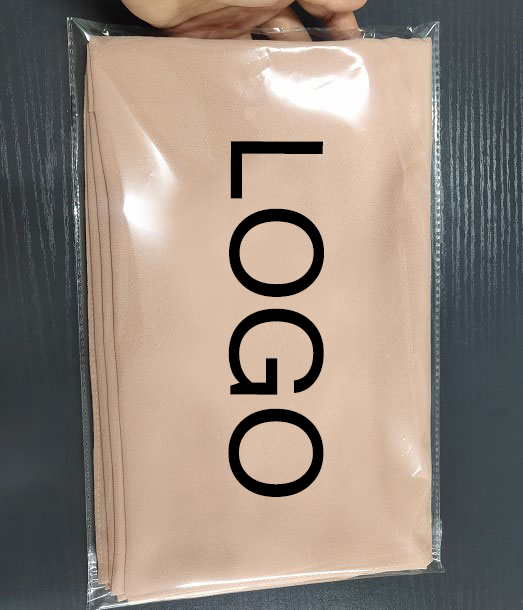 002 Custom label opp bag sewing label paper tag make your own hijab - MOQ:500 - MinYang Fashion Apparel Accessory Manufacturer