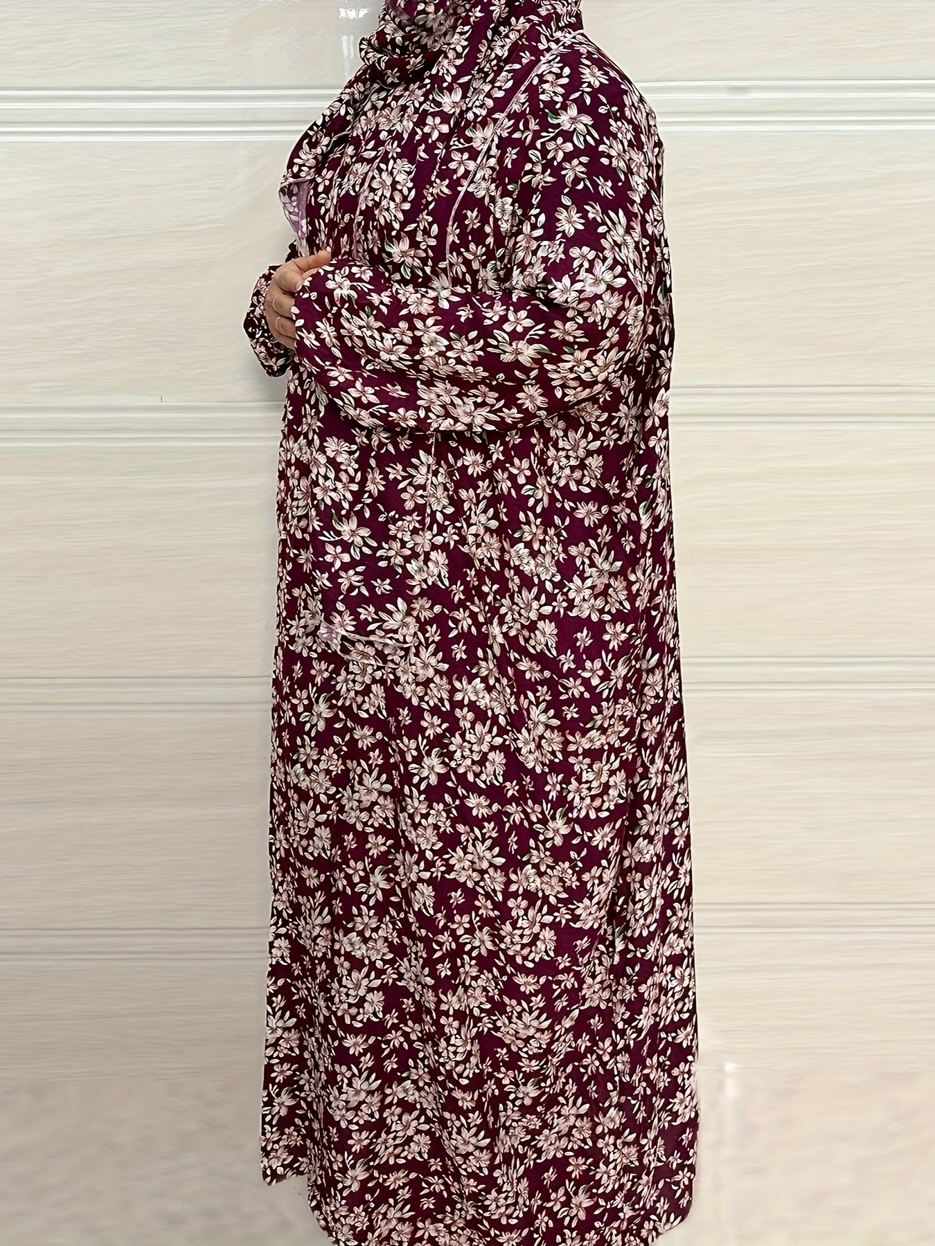 555 Middle Eastern Islamic women's robes large size Muslim prayer clothes Dresses/gowns prayer set