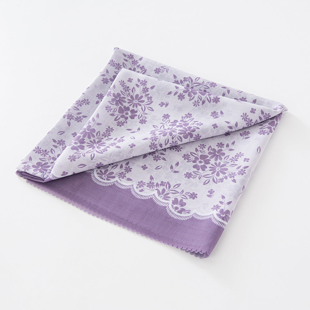 WJA280 Lace Bali Print High Quality Sun Protection Headscarf Indonesian Headscarf Scarf